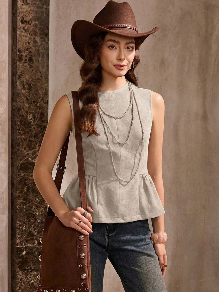 Top SHEIN, bej