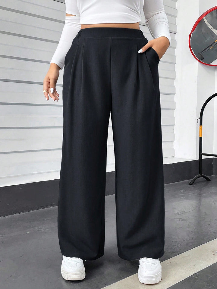 Pantaloni SHEIN, albastru