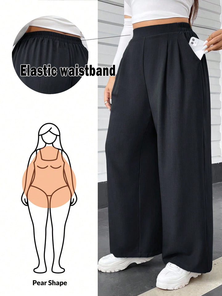 Pantaloni SHEIN, albastru