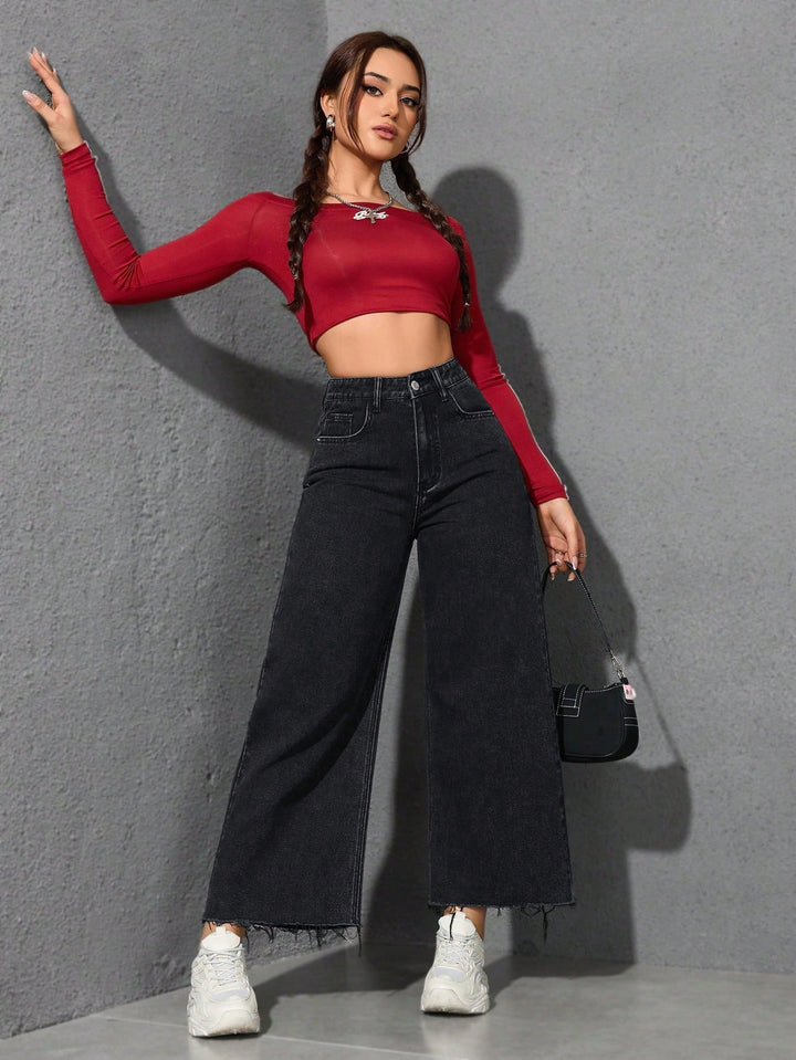 Jeans SHEIN, negru
