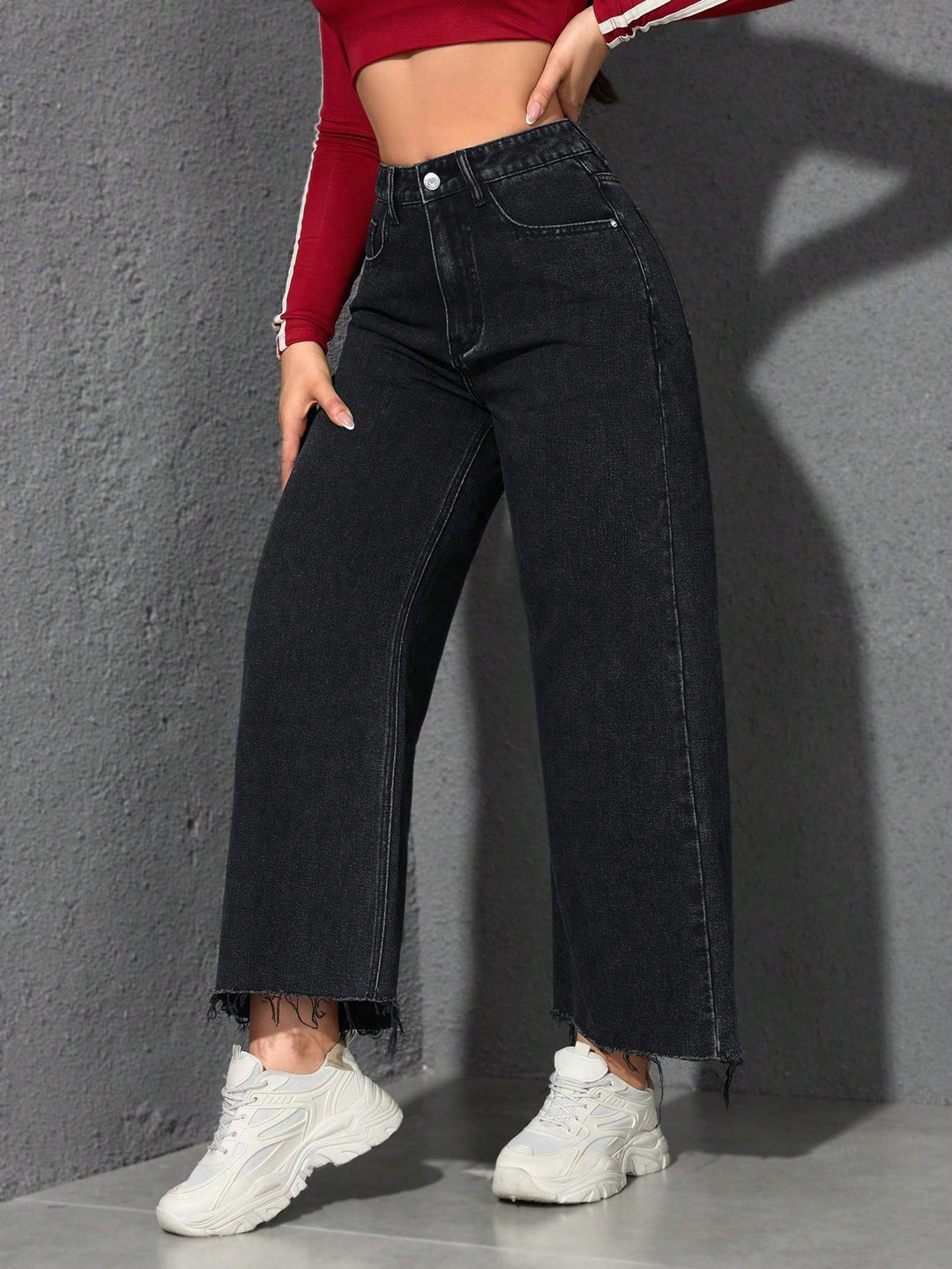 Jeans SHEIN, negru