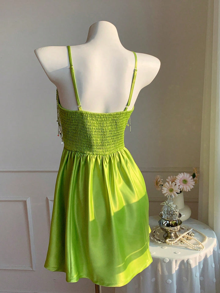 Rochie mini SHEIN, verde