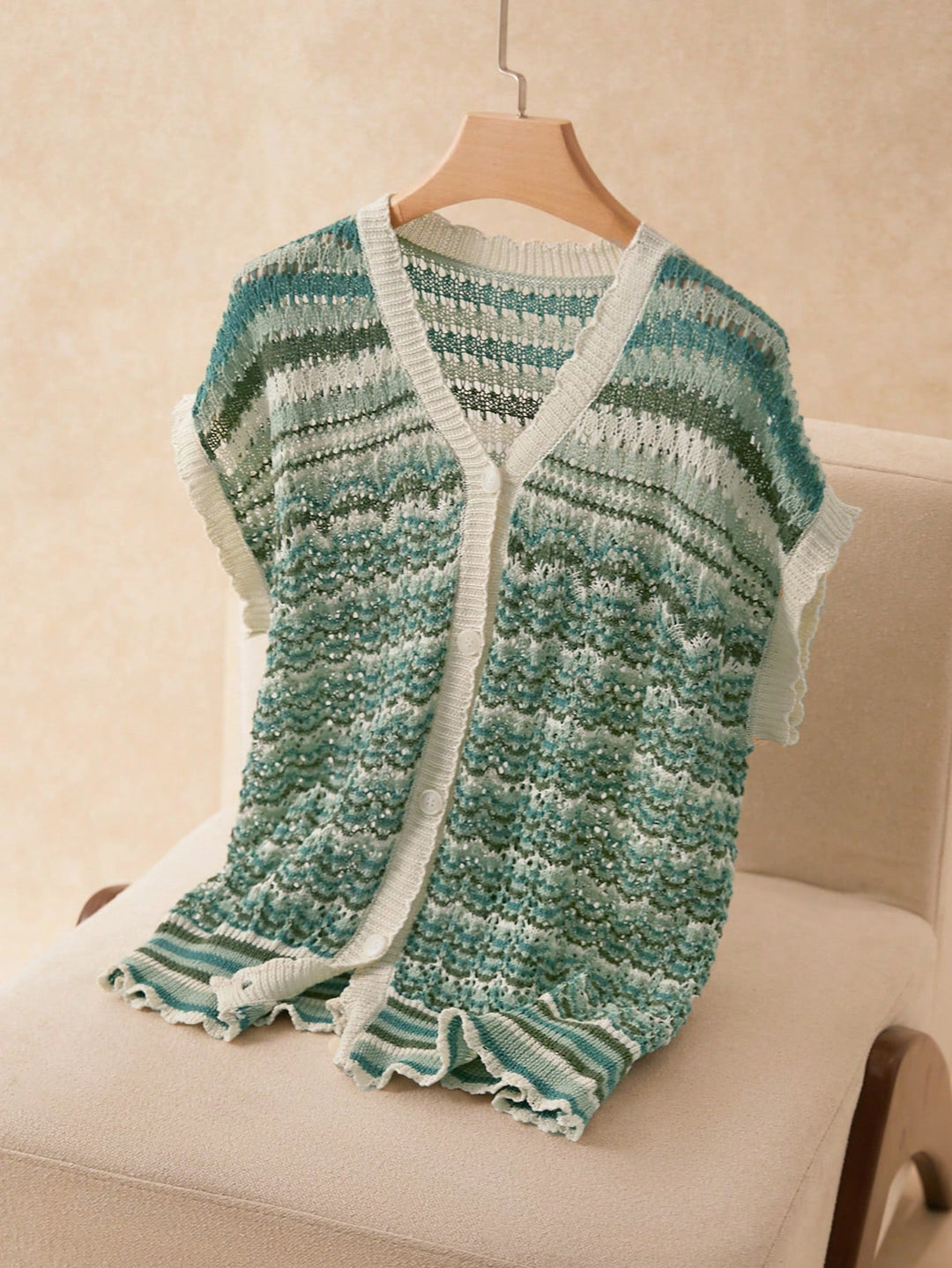 Cardigan SHEIN, verde