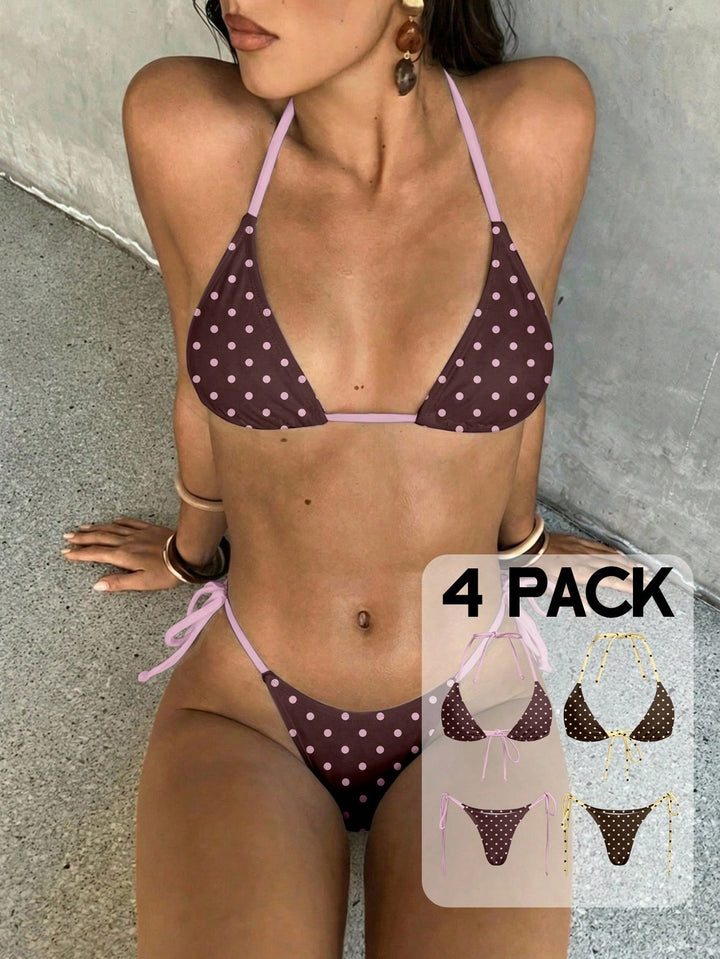 Set bikini SHEIN, mix culori