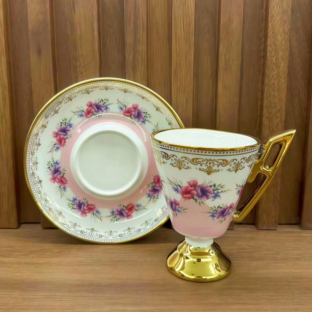 Set cești cafea SHEIN, mix culori