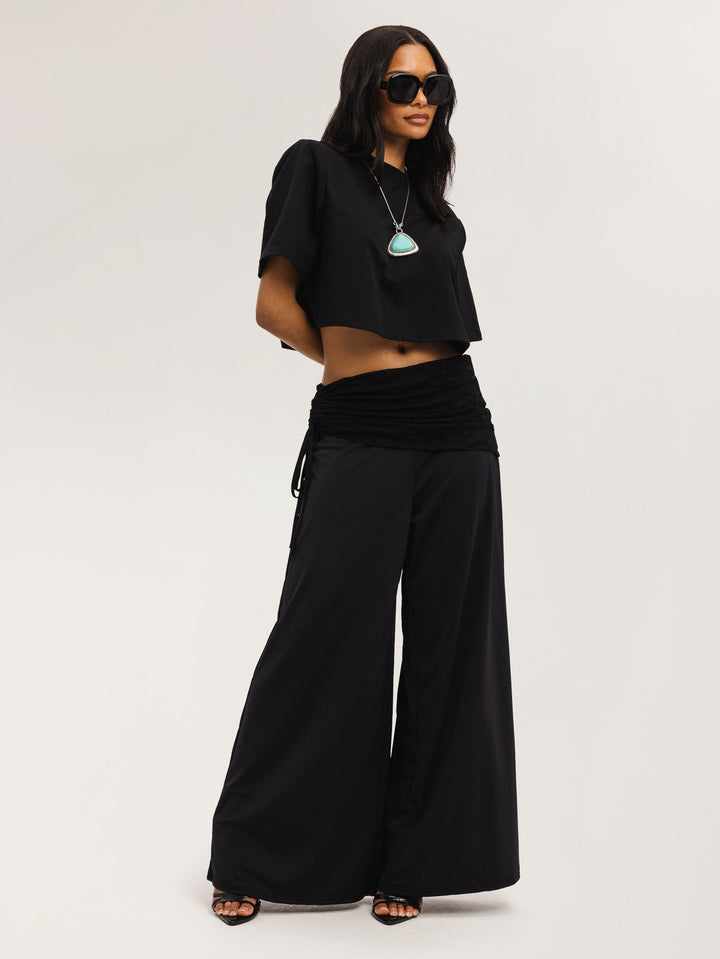 Pantaloni SHEIN, negru
