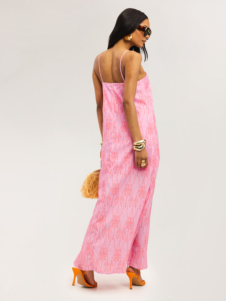 Rochie maxi SHEIN, mix culori