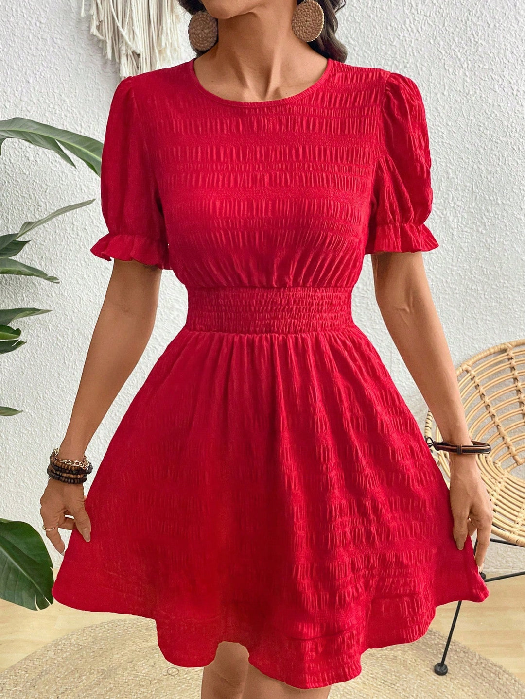 Rochie maxi SHEIN, roșu