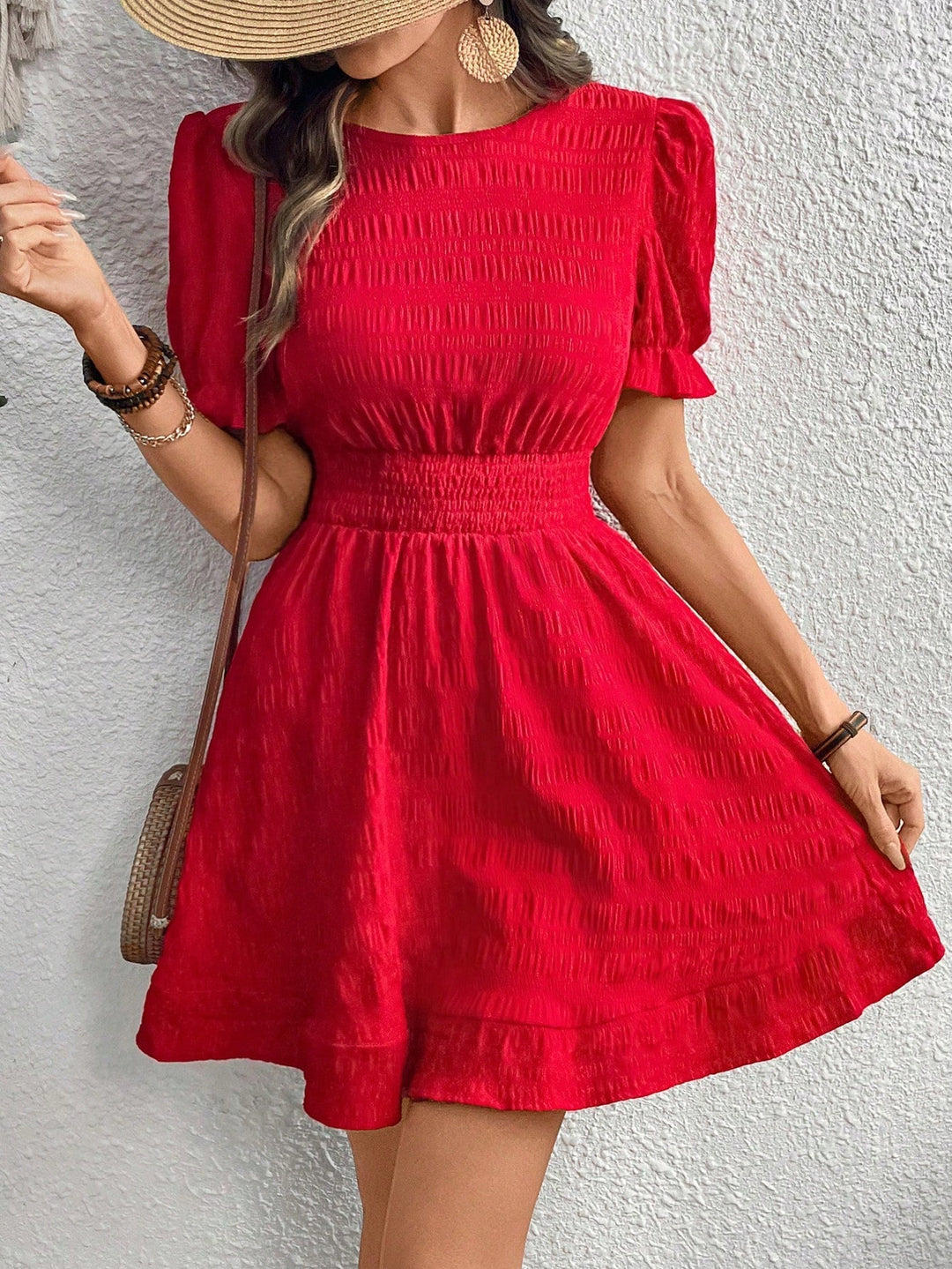 Rochie maxi SHEIN, roșu