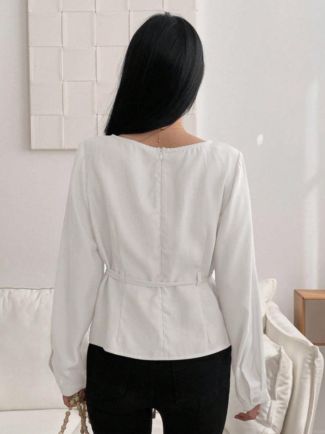 Bluza SHEIN, alb