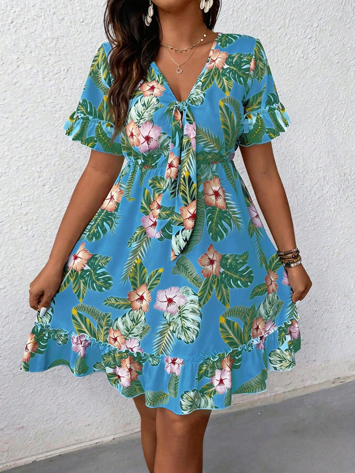 Rochie scurtă SHEIN, albastru