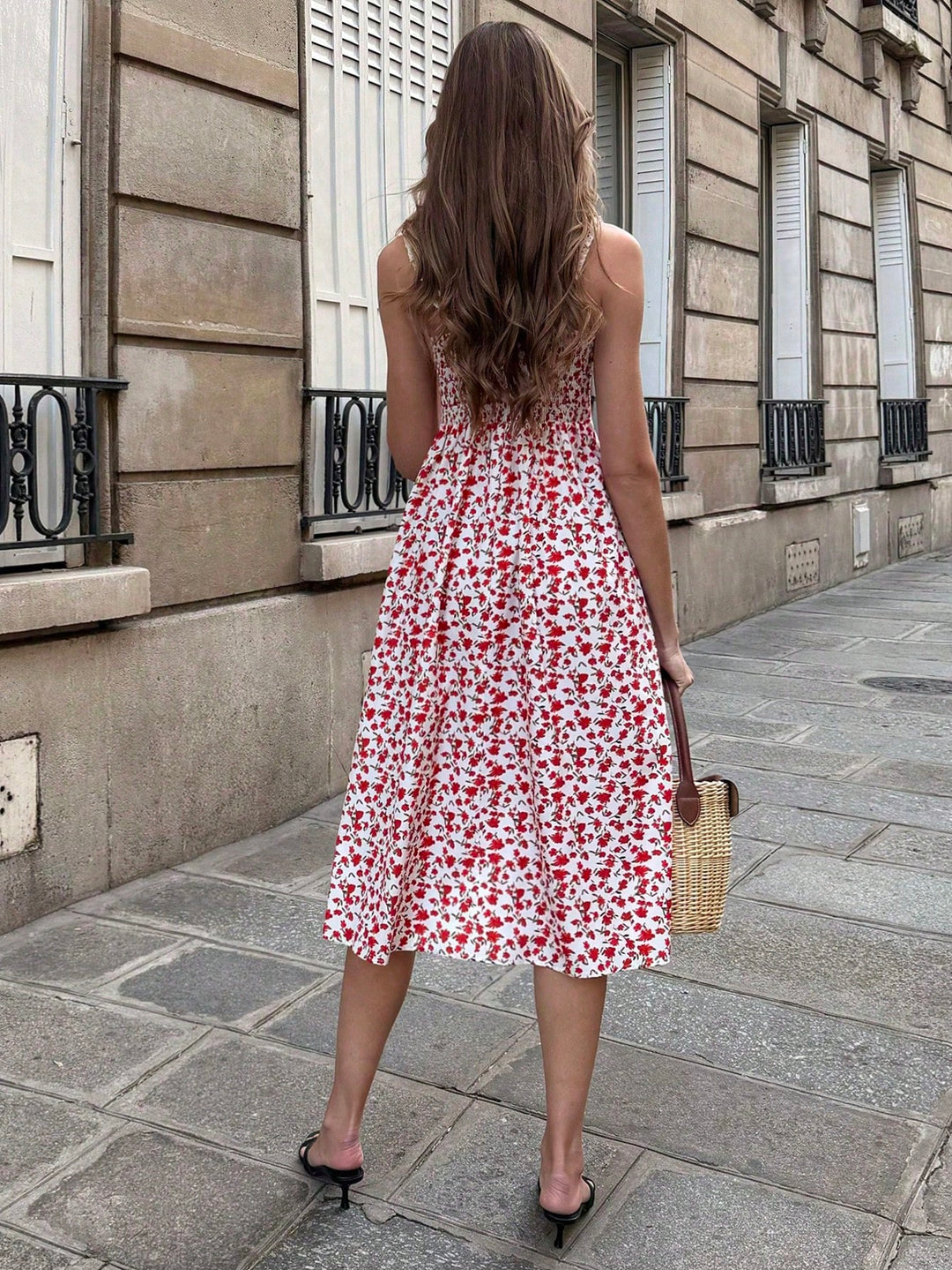 Rochie maxi SHEIN, mix culori