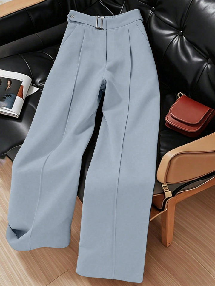 Pantaloni SHEIN, albastru