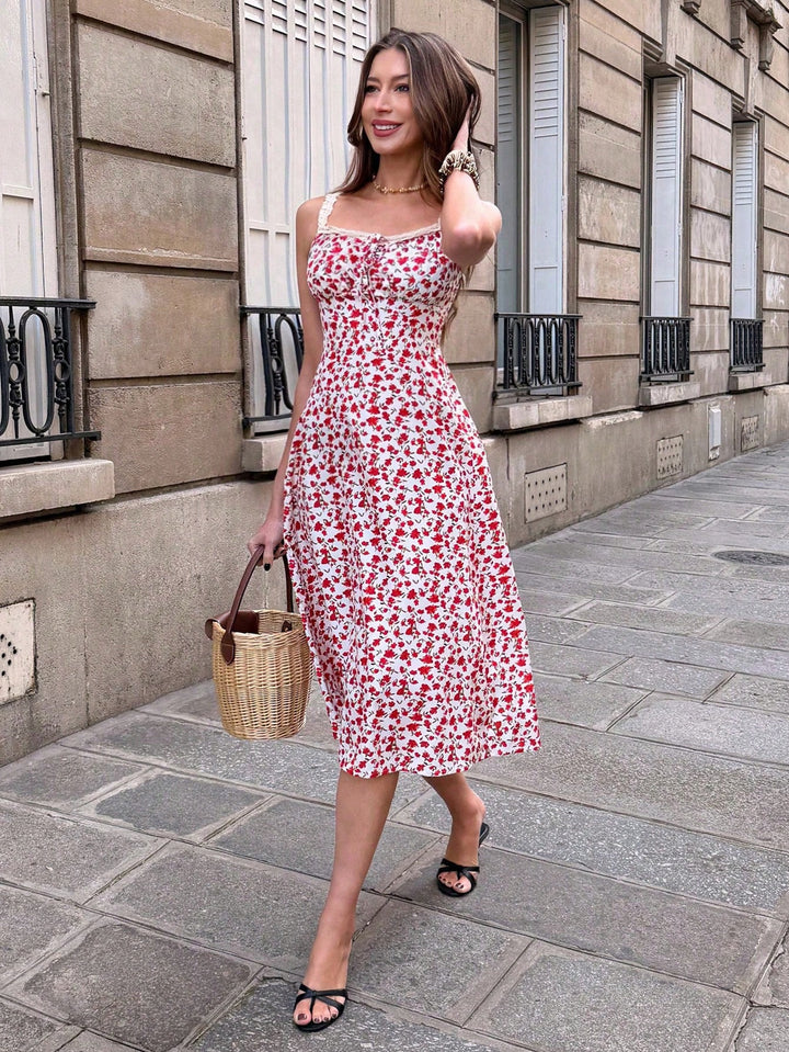 Rochie maxi SHEIN, mix culori