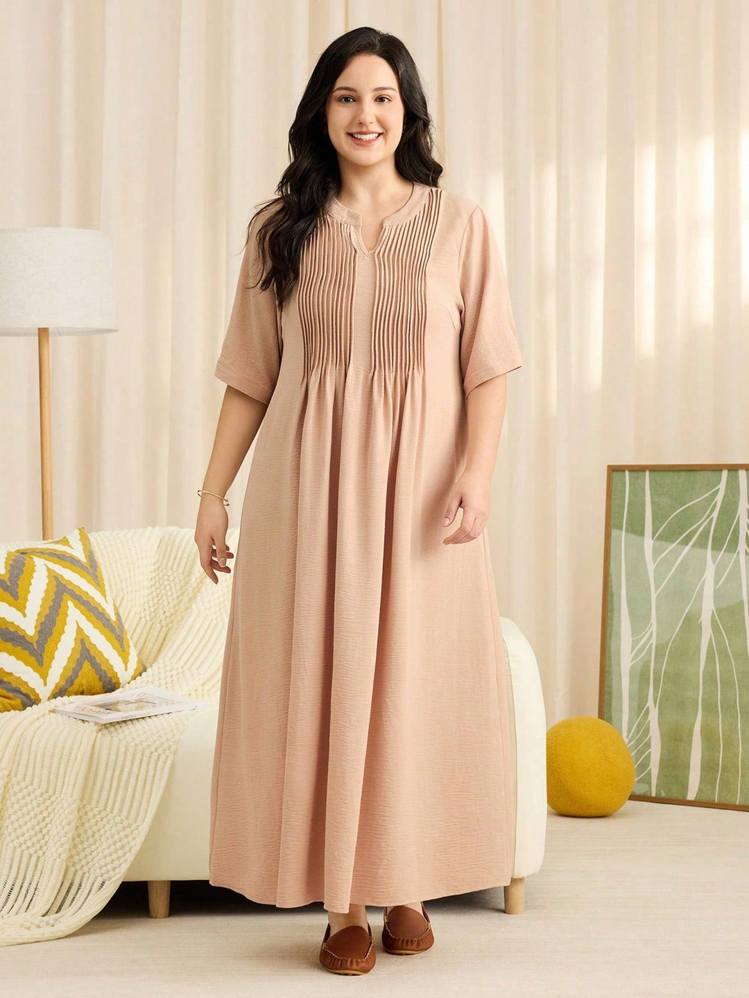Rochie SHEIN, bej