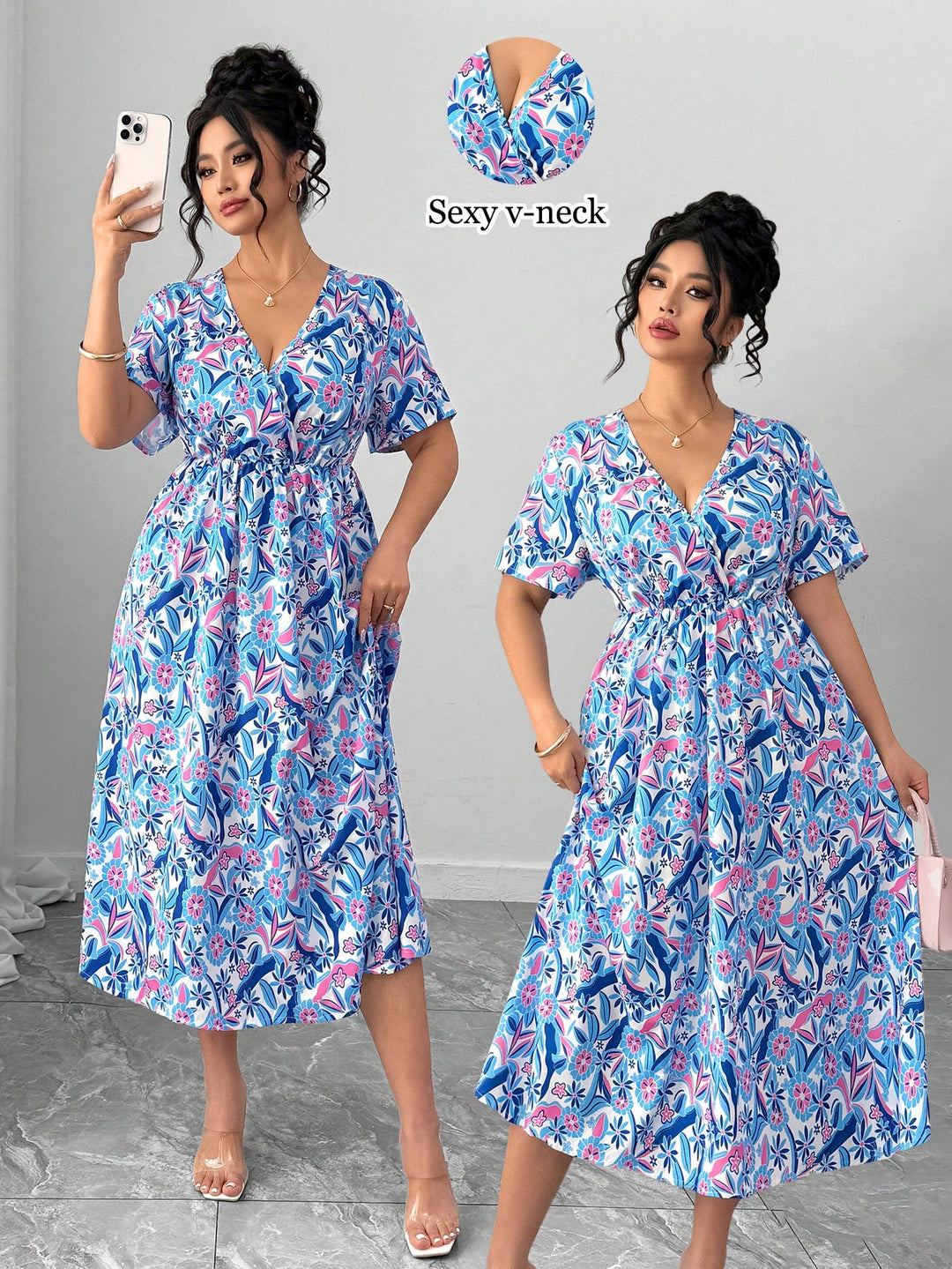 Rochie SHEIN, albastru