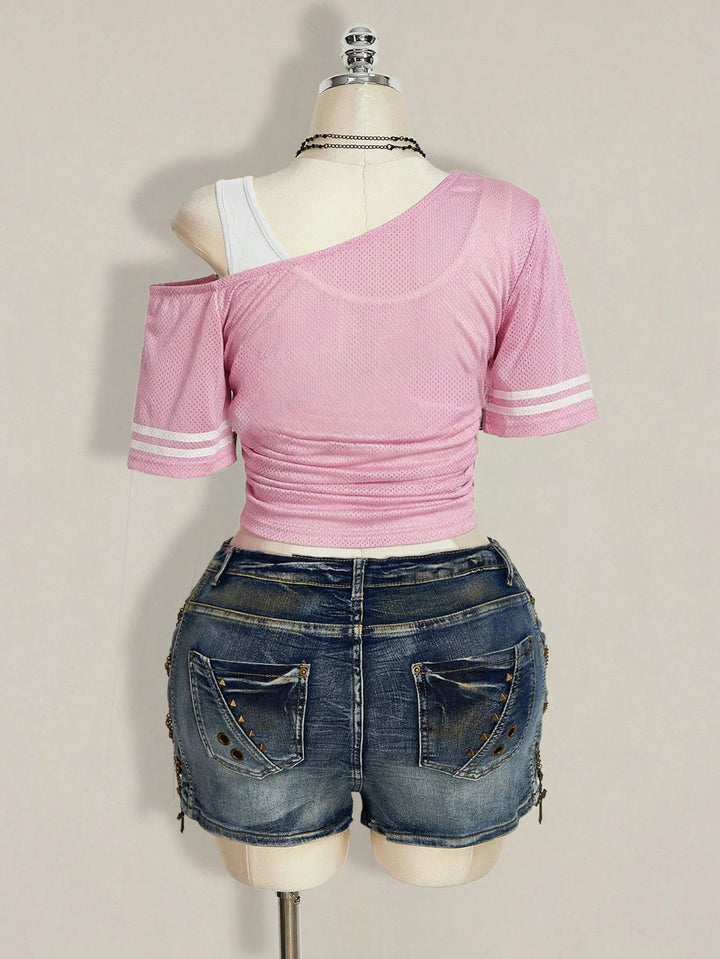 Tricou SHEIN, roz