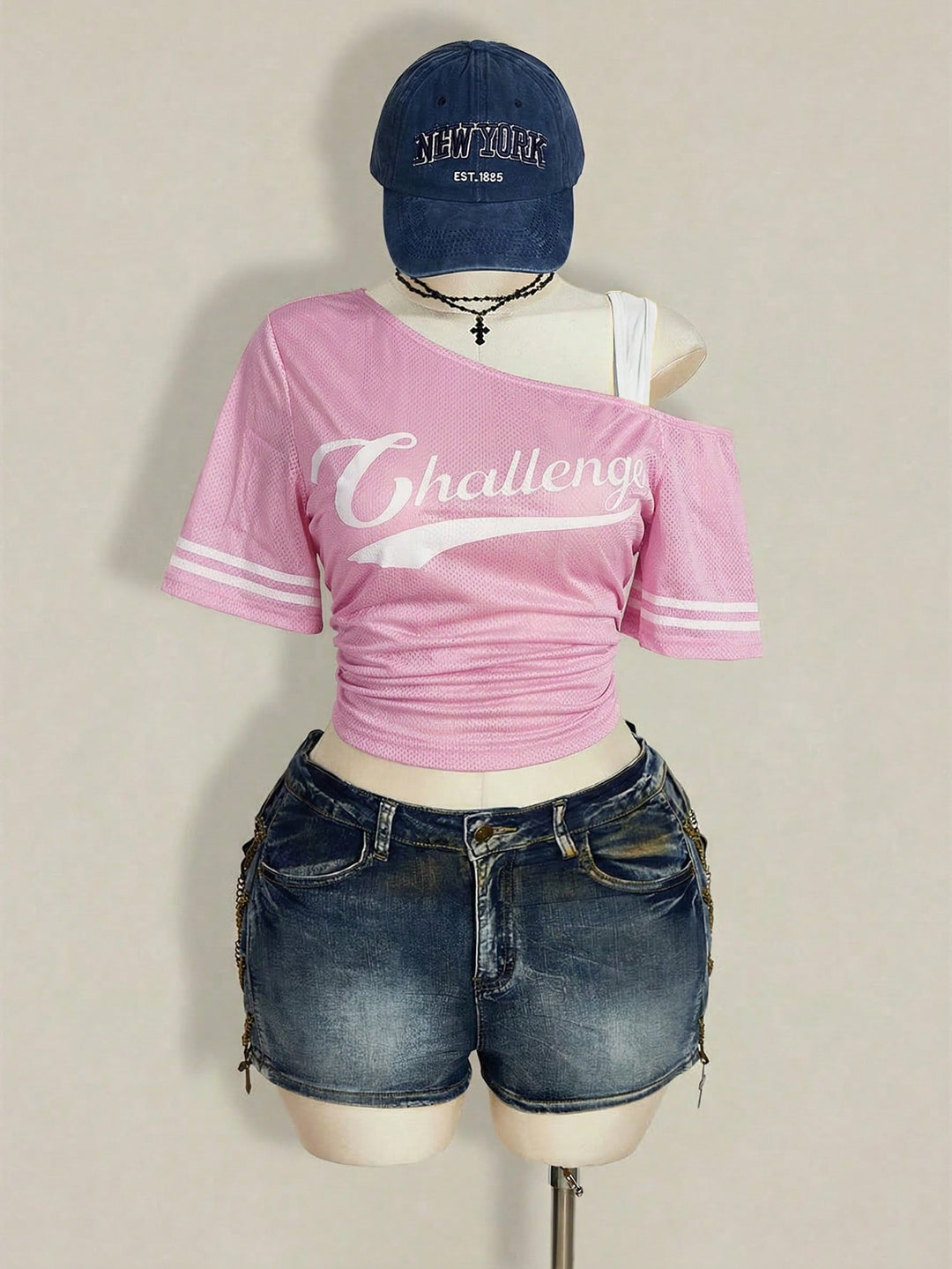 Tricou SHEIN, roz