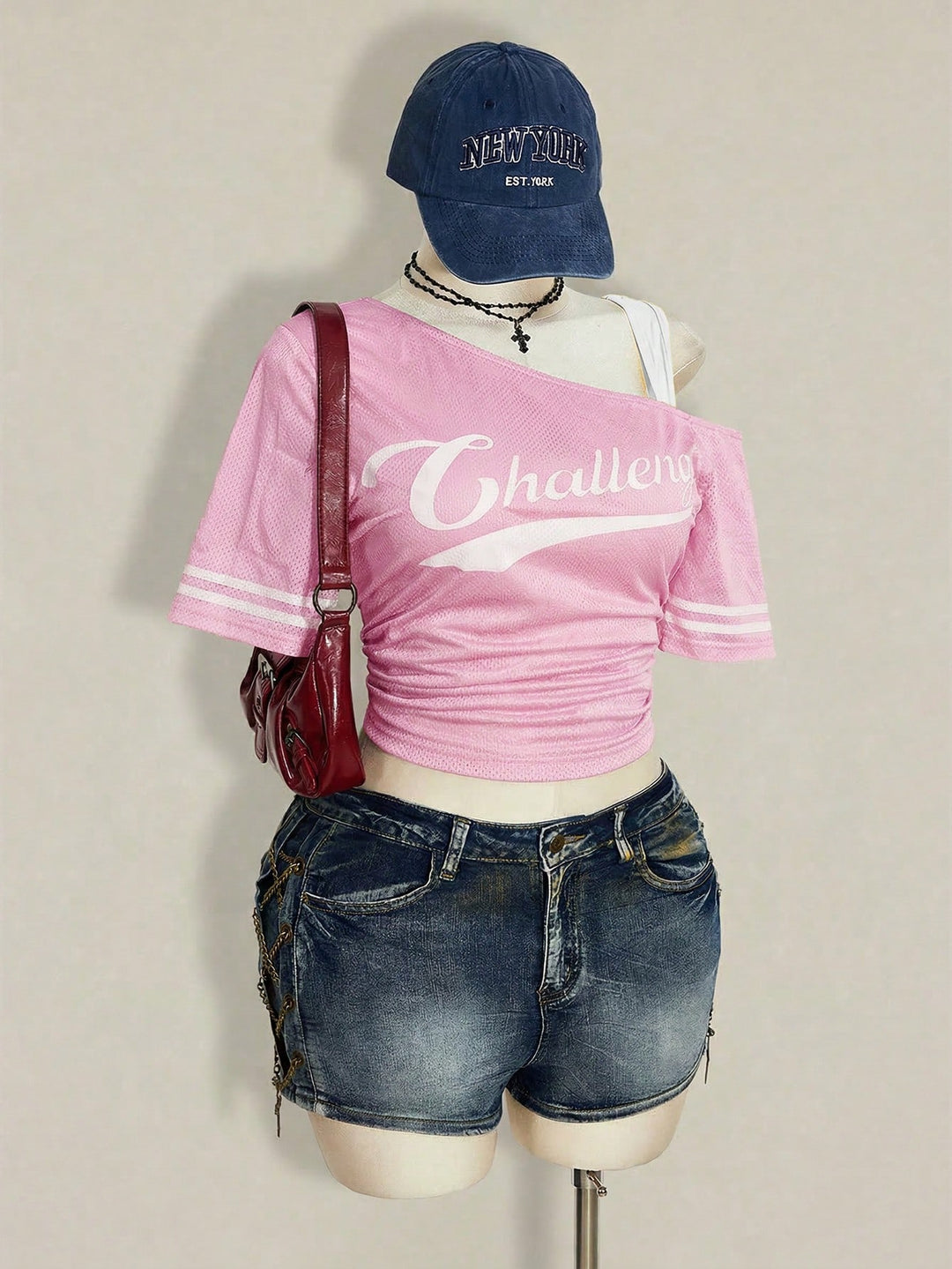 Tricou SHEIN, roz