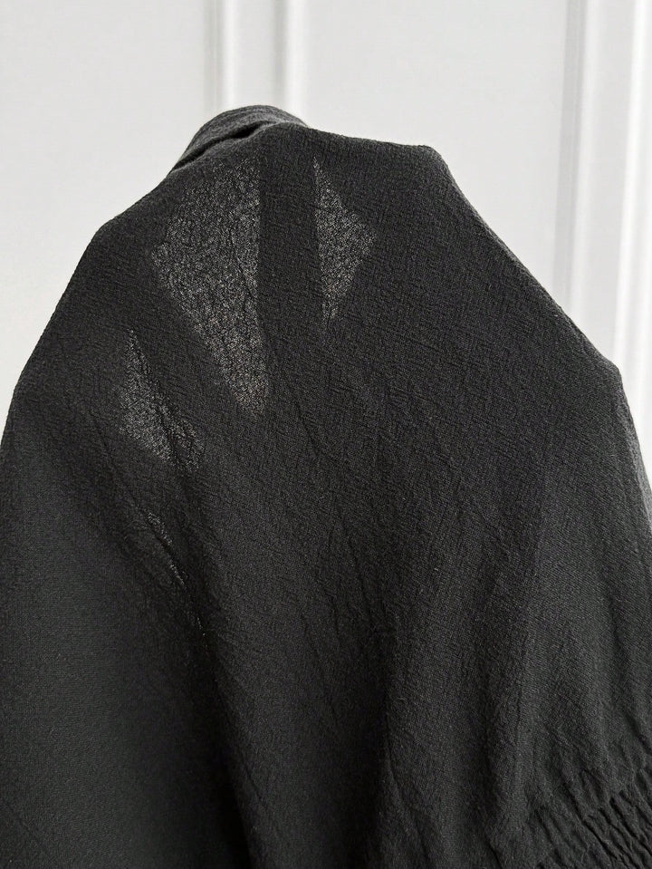 Pantaloni scurți SHEIN, negru