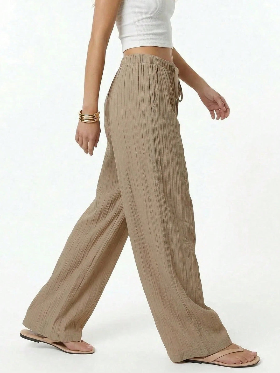 Pantaloni SHEIN, kaki