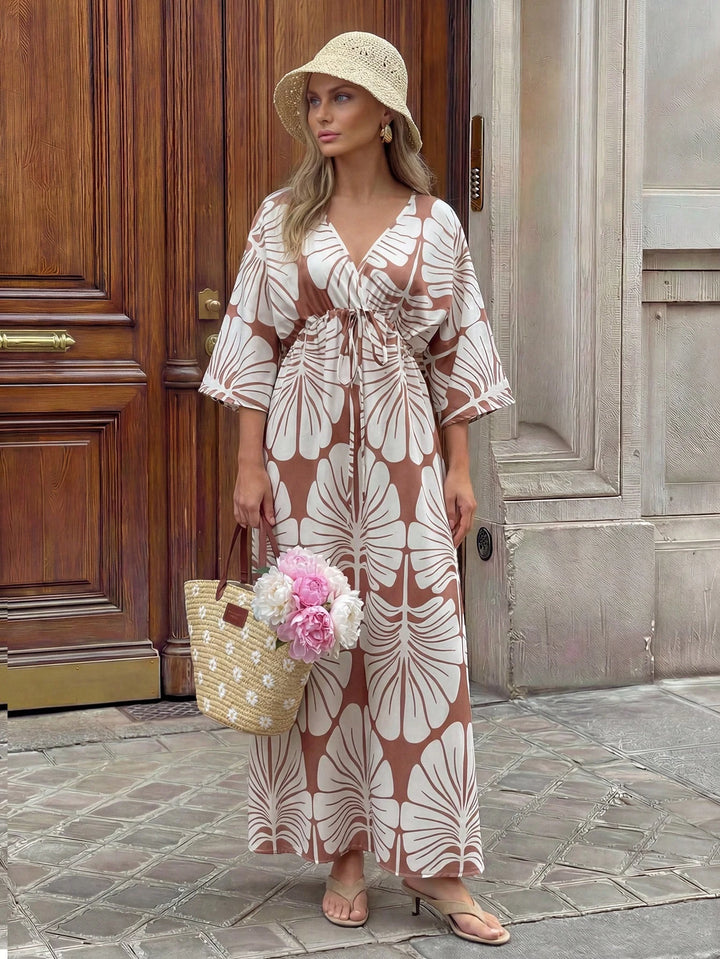 Rochie maxi SHEIN, mix culori