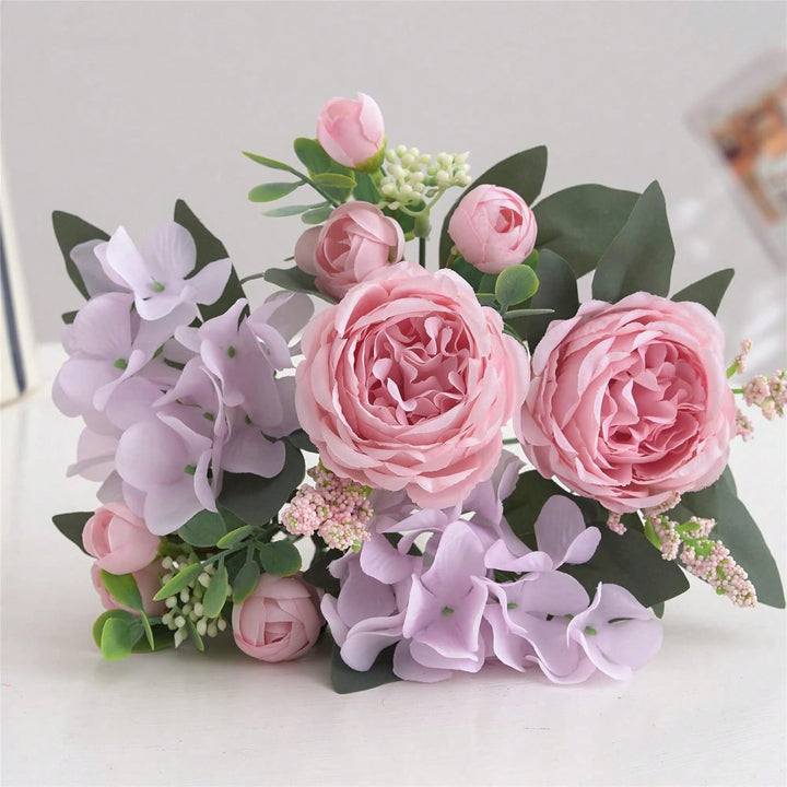 Floari artificiale SHEIN, roz