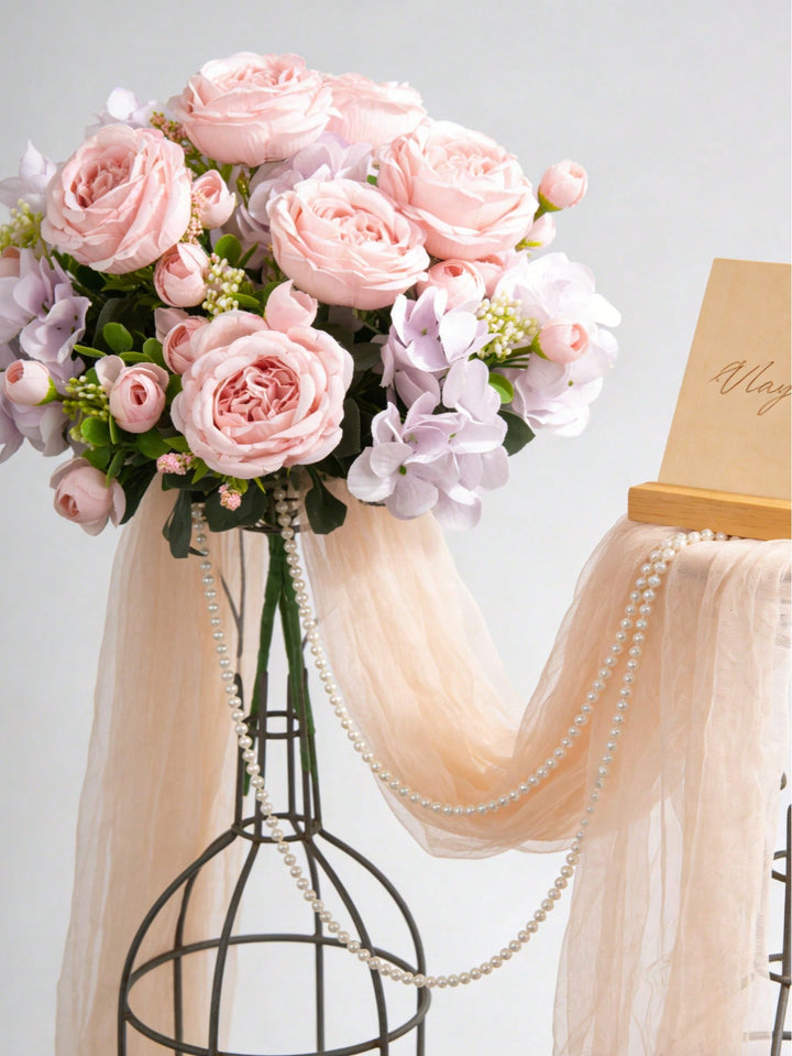 Floari artificiale SHEIN, roz