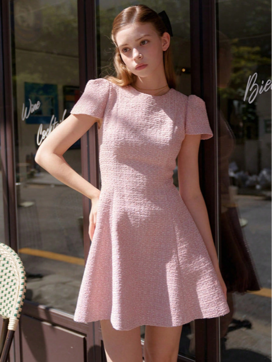 Rochie scurtă SHEIN, roz