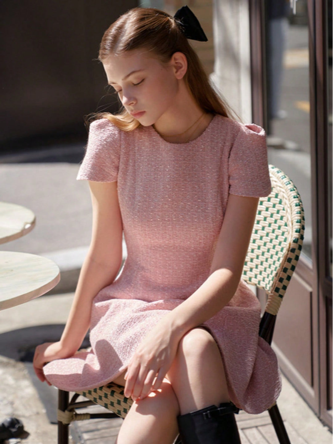 Rochie scurtă SHEIN, roz