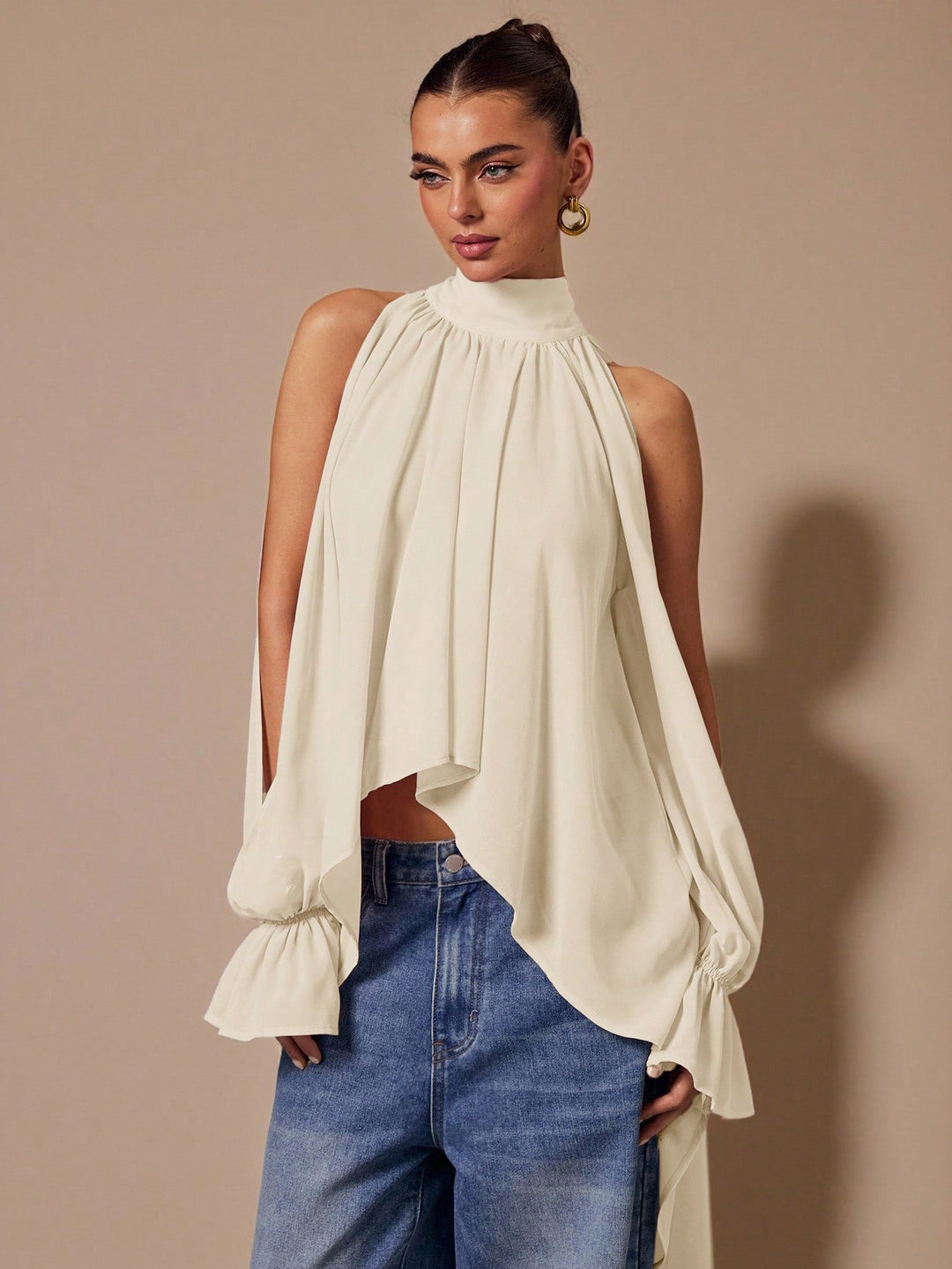 Top SHEIN, bej