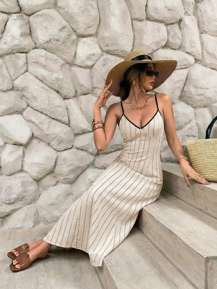 Rochie midi SHEIN, portocaliu