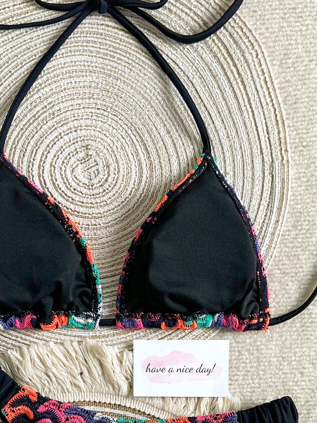 Set bikini SHEIN, floral print