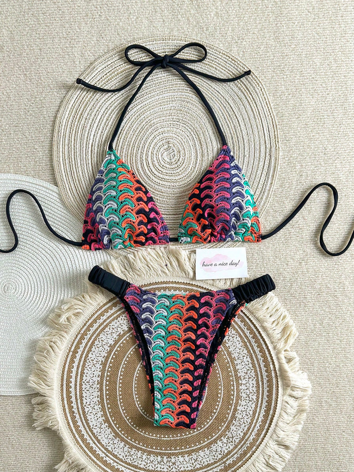 Set bikini SHEIN, floral print