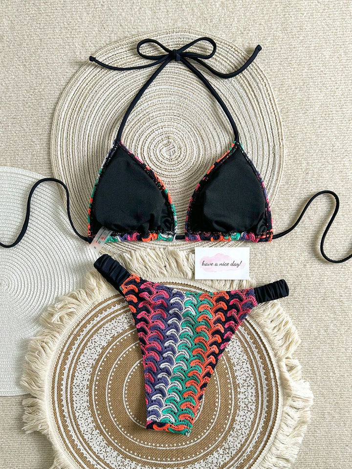 Set bikini SHEIN, floral print