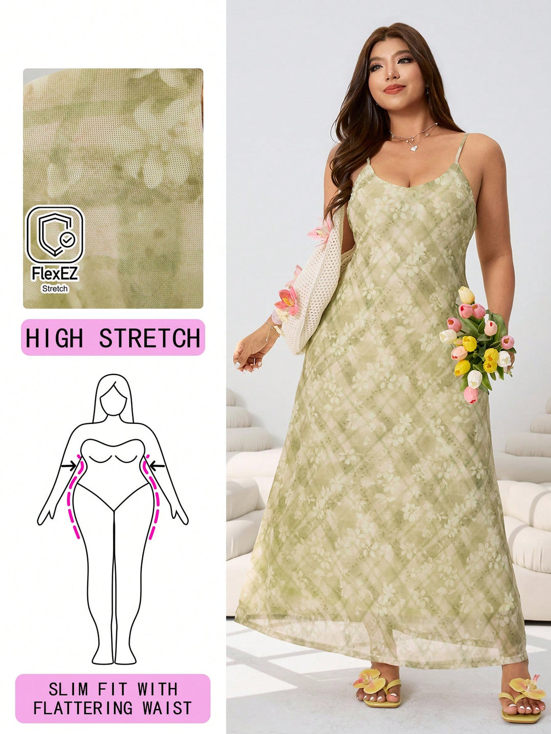 Rochie SHEIN, mix culori