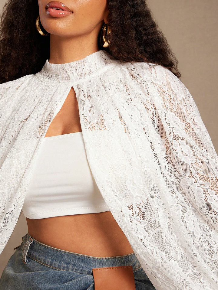 Top SHEIN, alb