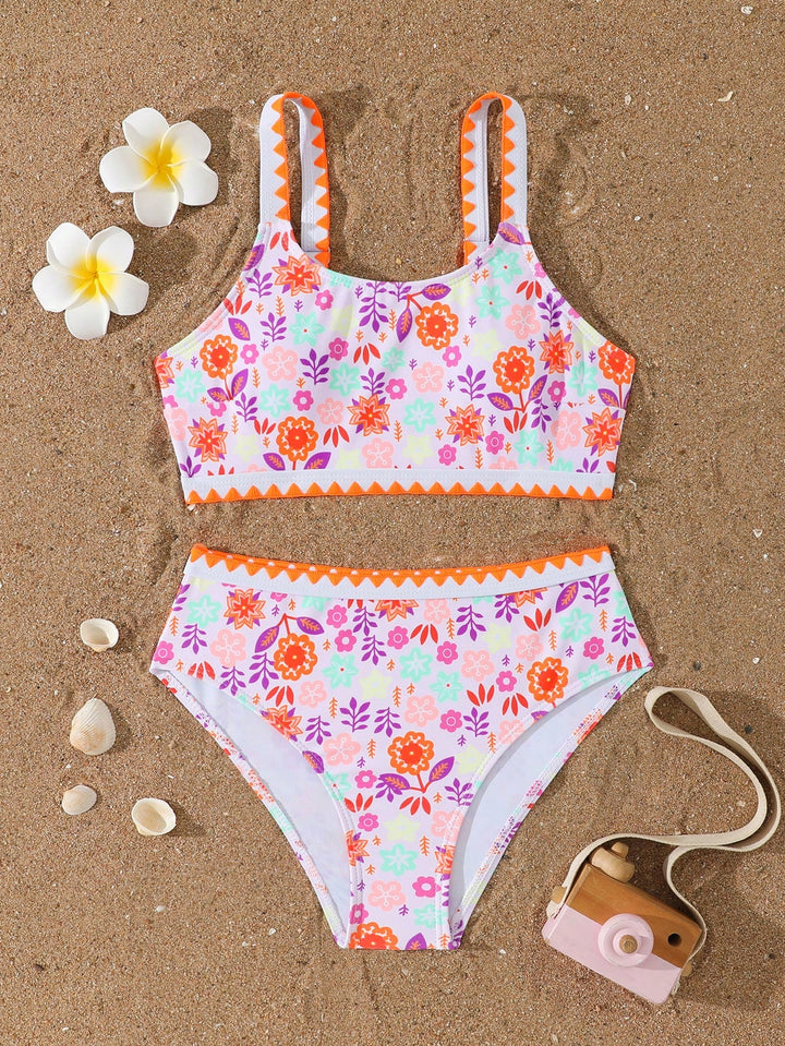 Set bikini SHEIN, roșu