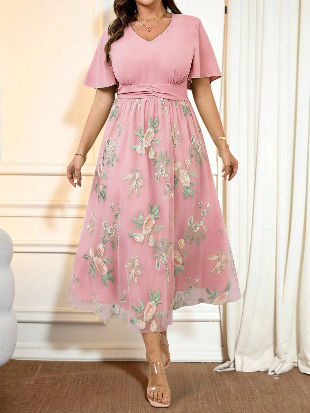 Rochie SHEIN, roz