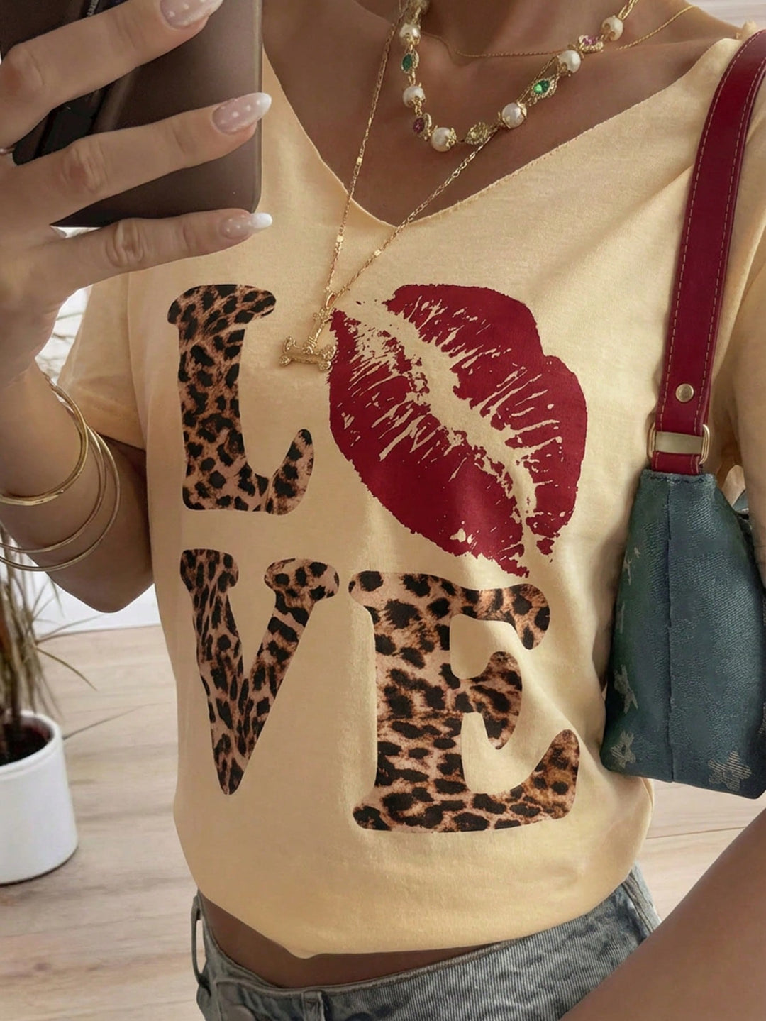Tricou SHEIN, galben