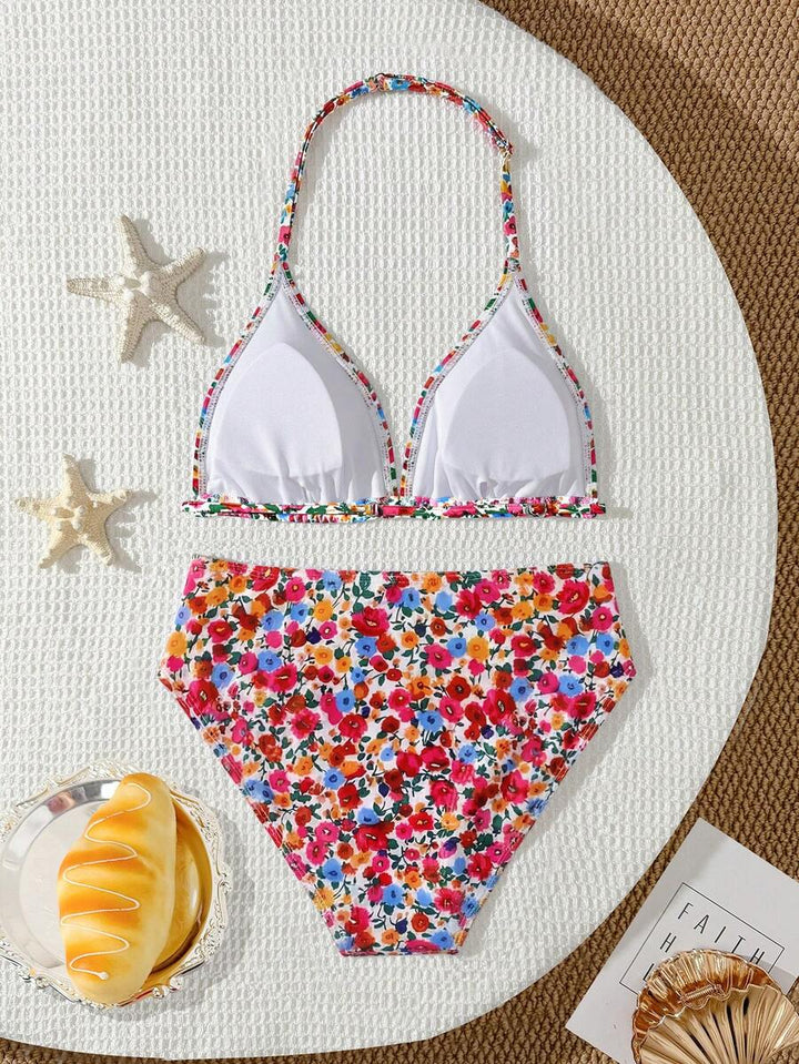 Costum de baie SHEIN, mix culori