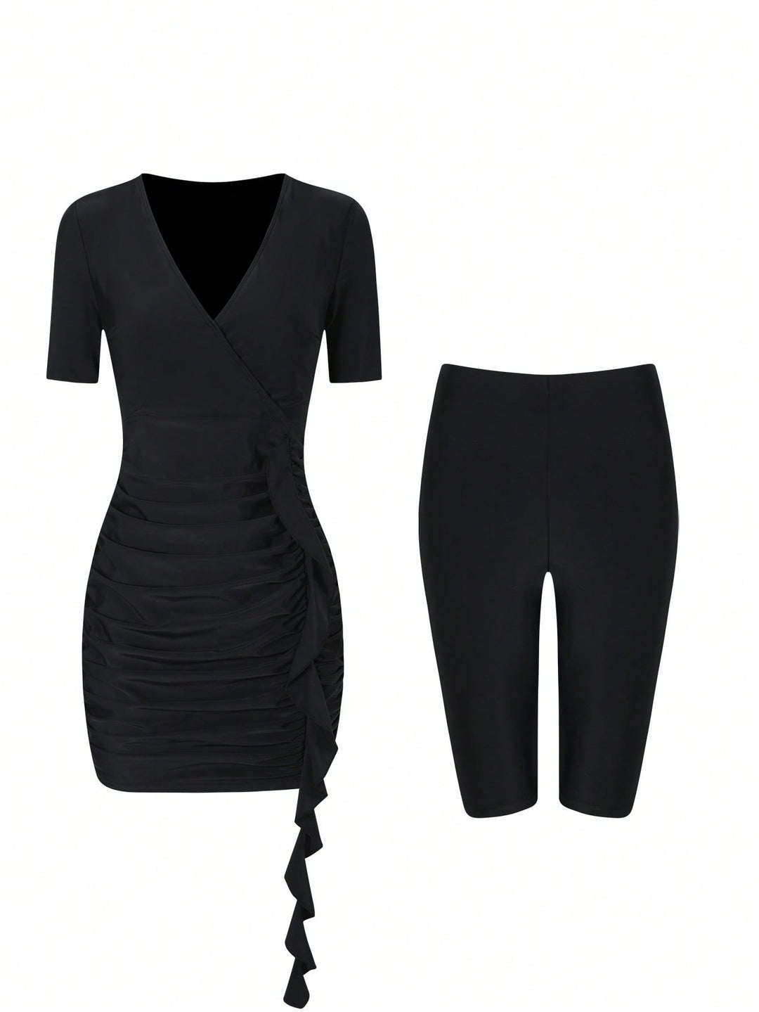 Costum de baie SHEIN, negru