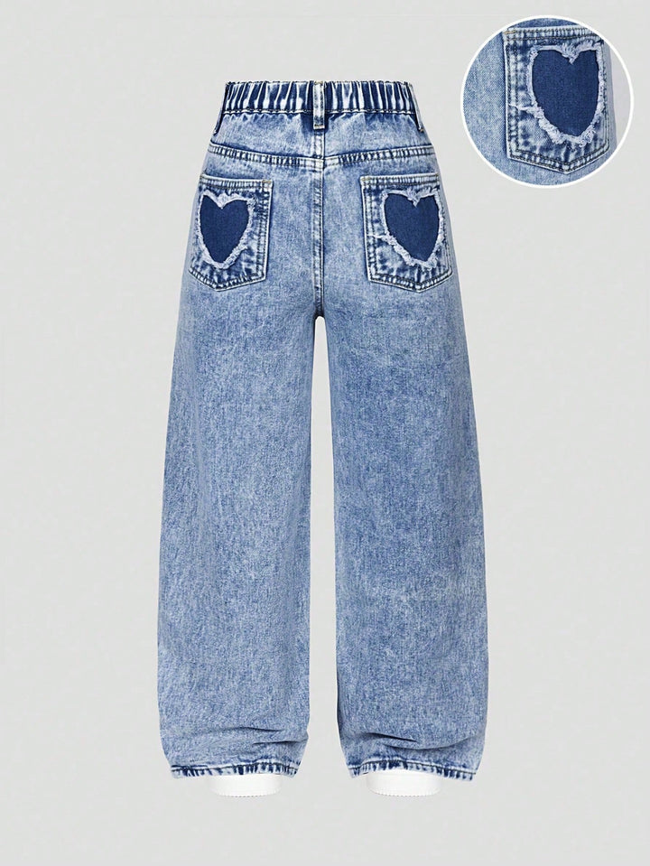 Jeans SHEIN, albastru