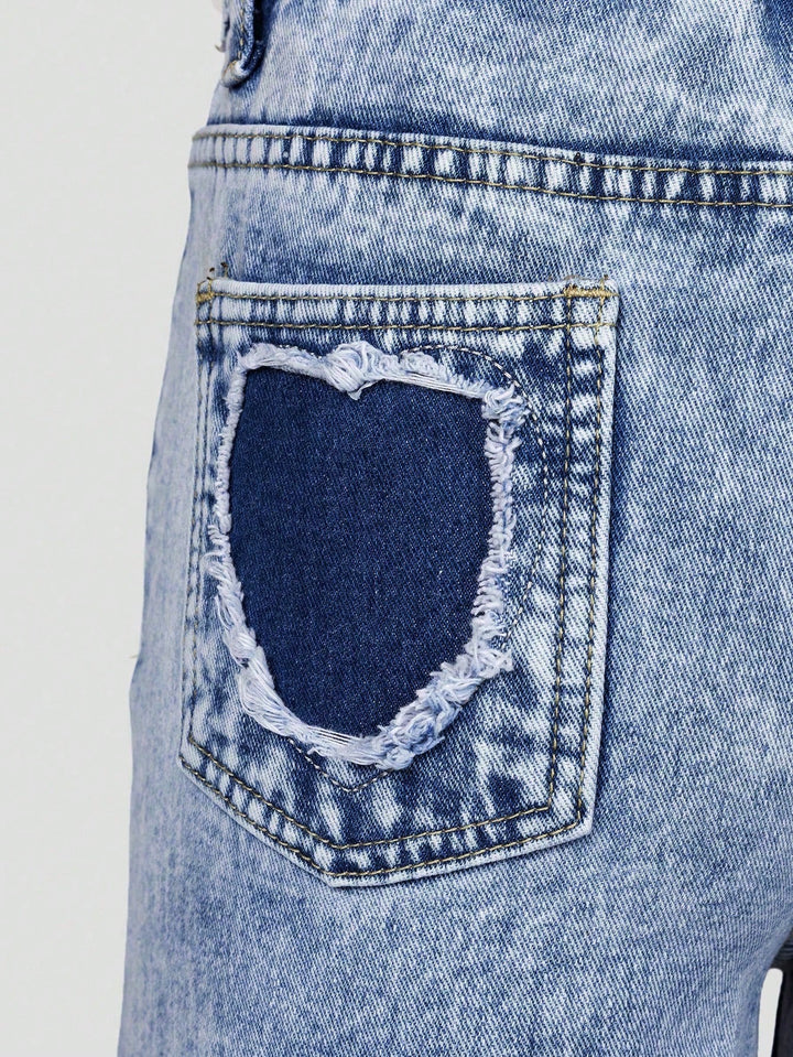 Jeans SHEIN, albastru