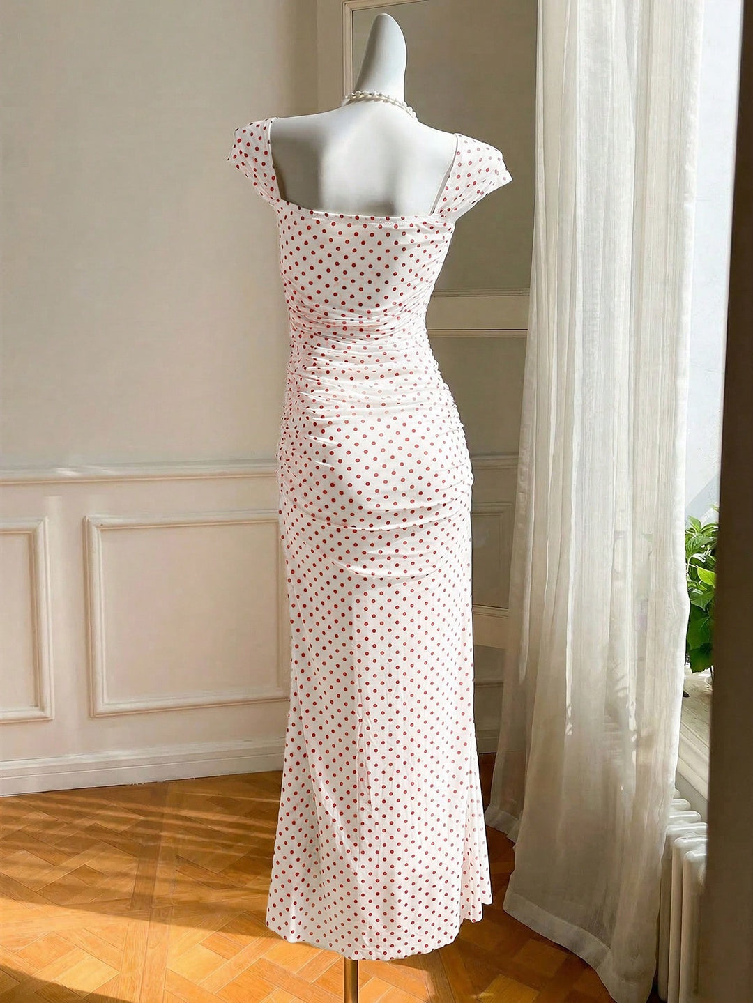 Rochie maxi SHEIN, alb