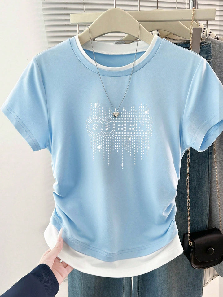 Tricou SHEIN, albastru