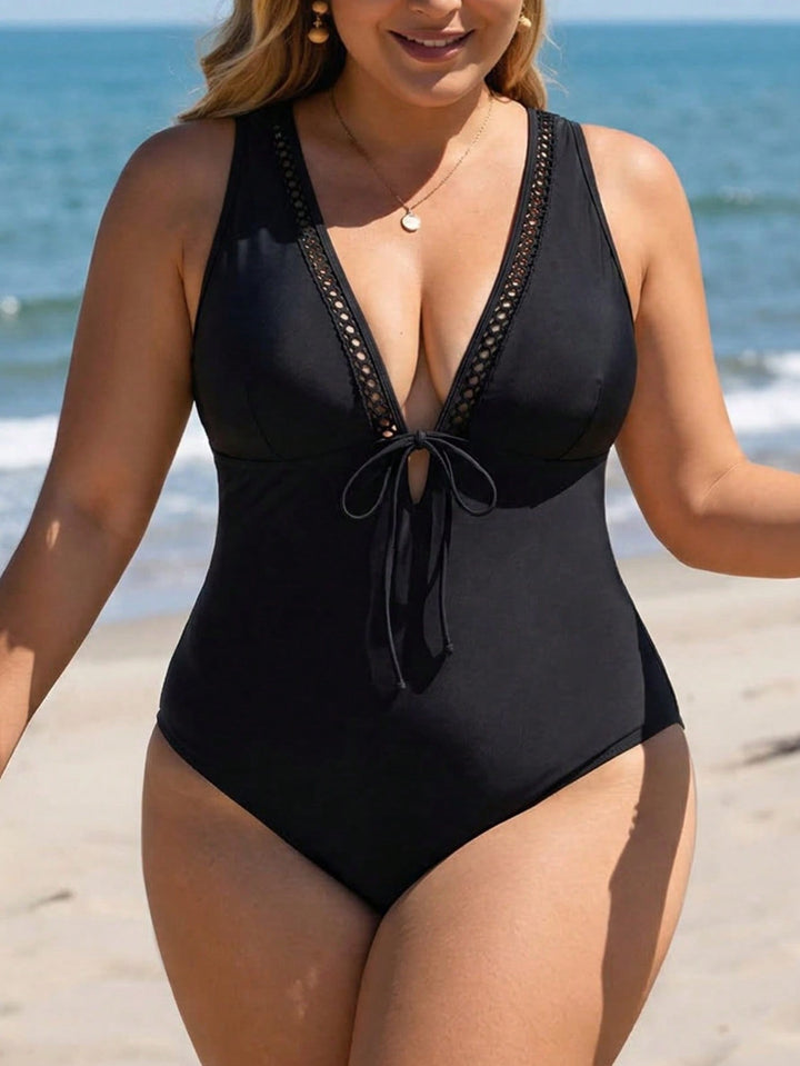 Costum de baie SHEIN, negru