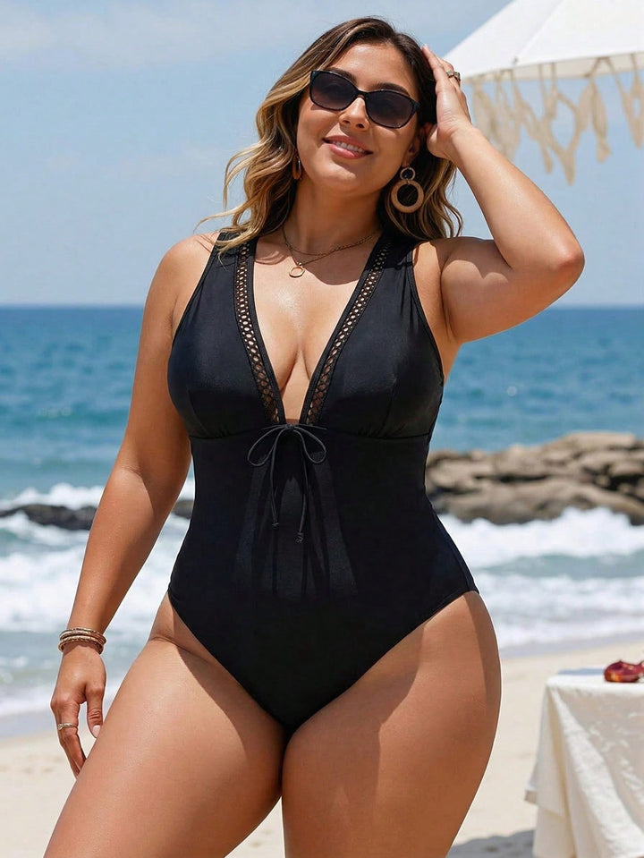Costum de baie SHEIN, negru