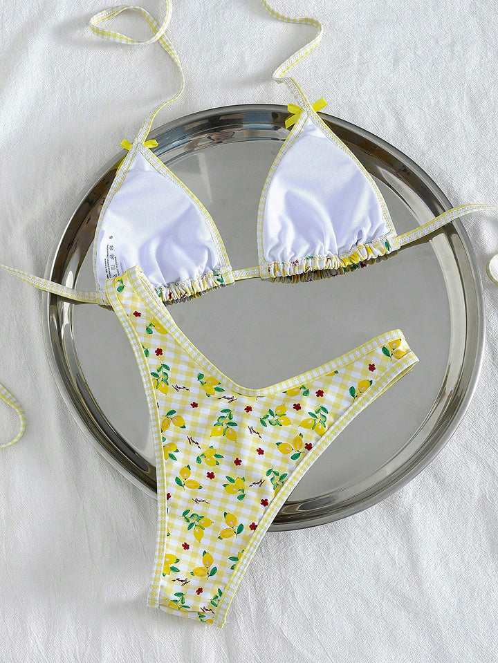 Set bikini SHEIN, mix culori