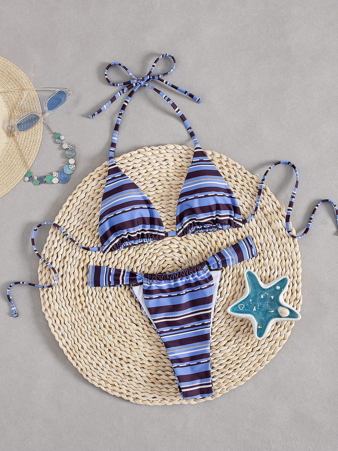 Set bikini SHEIN, mix culori